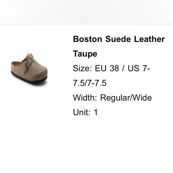 EUC Birkenstock Boston Clogs
SOLD - Picture 5 of 5